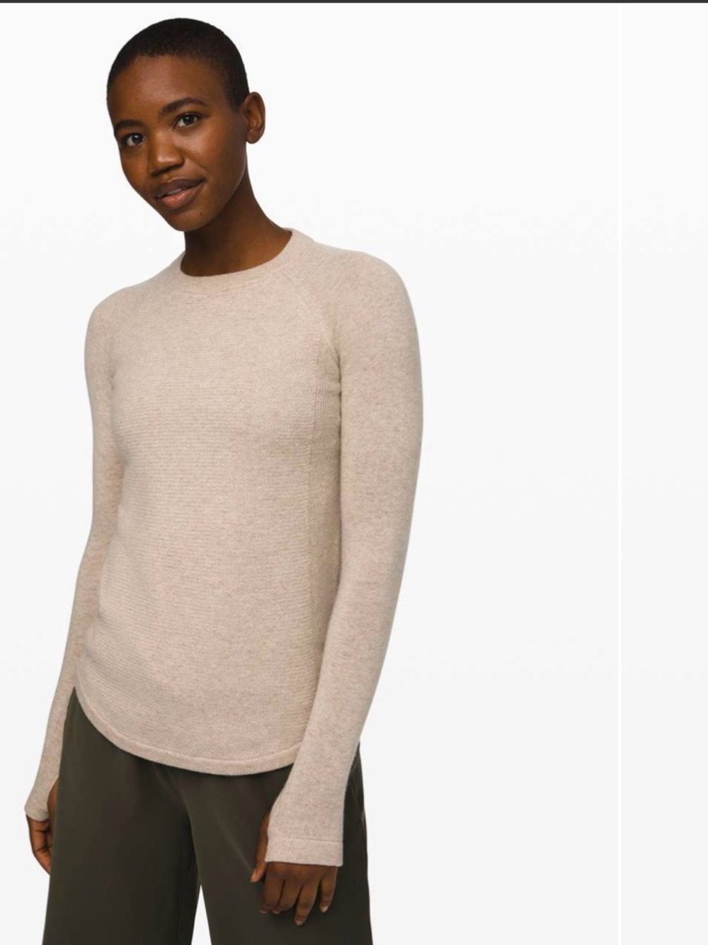 Lululemon Sit in Lotus Sweater Cashmere - Picture 2 of 12